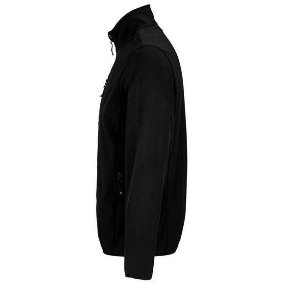 SOLS Mens Falcon Recycled Soft Shell Jacket / Black - Picture 2 of 3